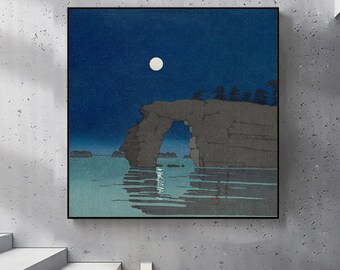 Kawase Hasui-115-Kawase Hasui,Home office decor,Kawase Hasui Print, Japanese Print ,Ukiyo-e Poster ,Wall Art poster,Custom sizes available