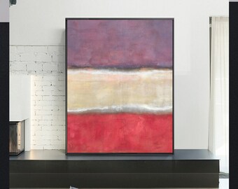 EdlisNeeson Collection-Mark Rothko,Rothko art Poster,home office decor,Modern Wall Decor,Abstract Minimalism Painting,custom size available