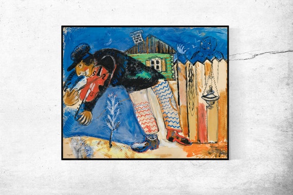 Le Violoniste-Marc Chagall、ホームオフィスの装飾、NY 展示会 