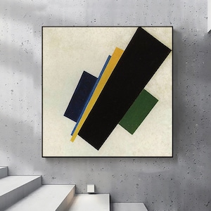 suprematism-Kazimir Malevich,Home office decor,Suprametism,Gift Idea,Abstract Modern Posters,canvas Wall Art poster,Custom sizes available