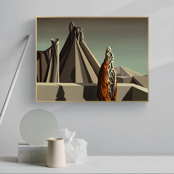 洋書 Visions of Xanadu by Marshall Suther Too Soon for Thunder, 1943-kay Sage,home Decor,surrealism