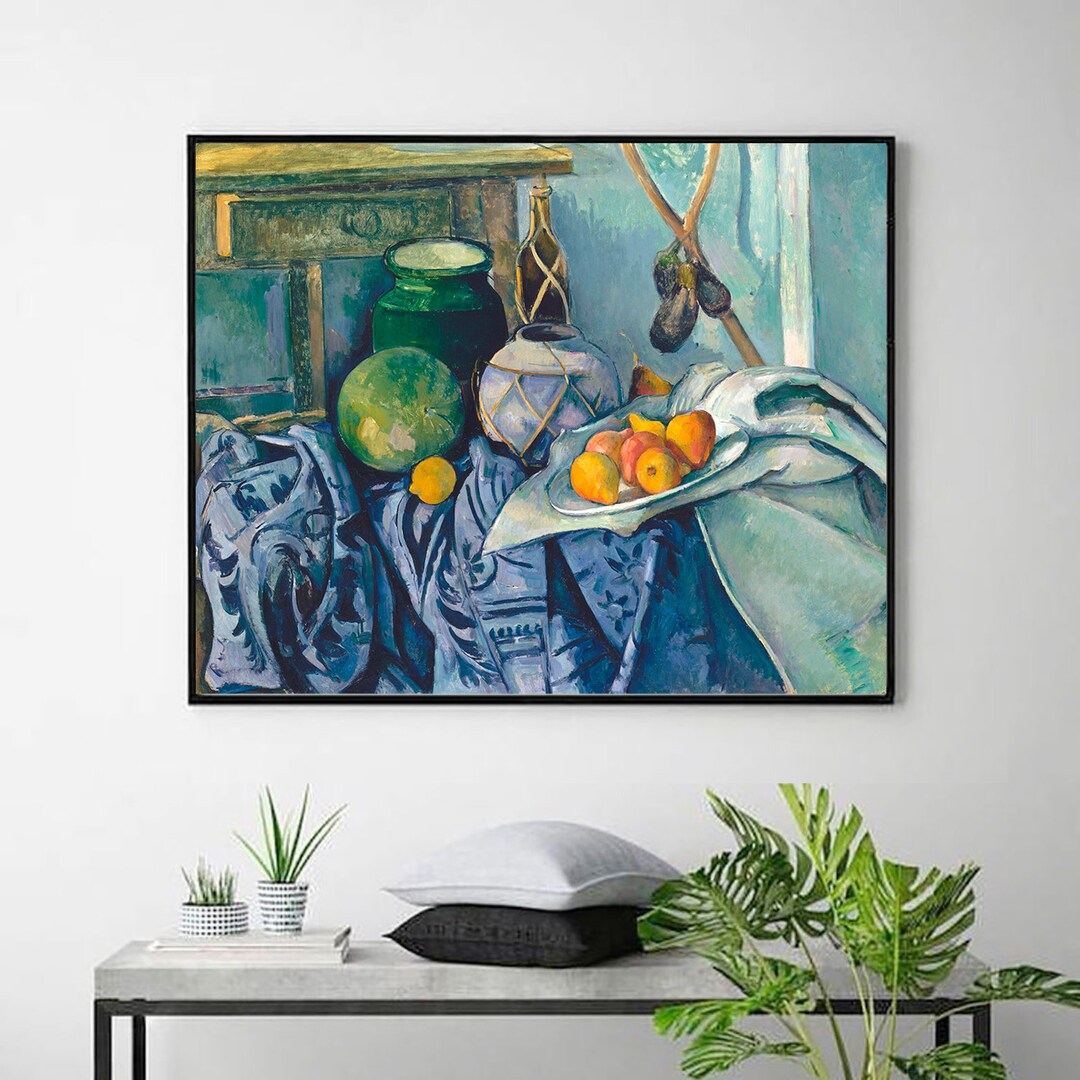 Still Life With Apples paul Cezanne,home Office Decor,fine Art Poster