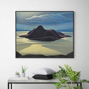 LawrenHarris_PicIslandLawren Stewart Harris, geometric abstractions,the Group of Seven,Canadian landscape art,Custom sizes available