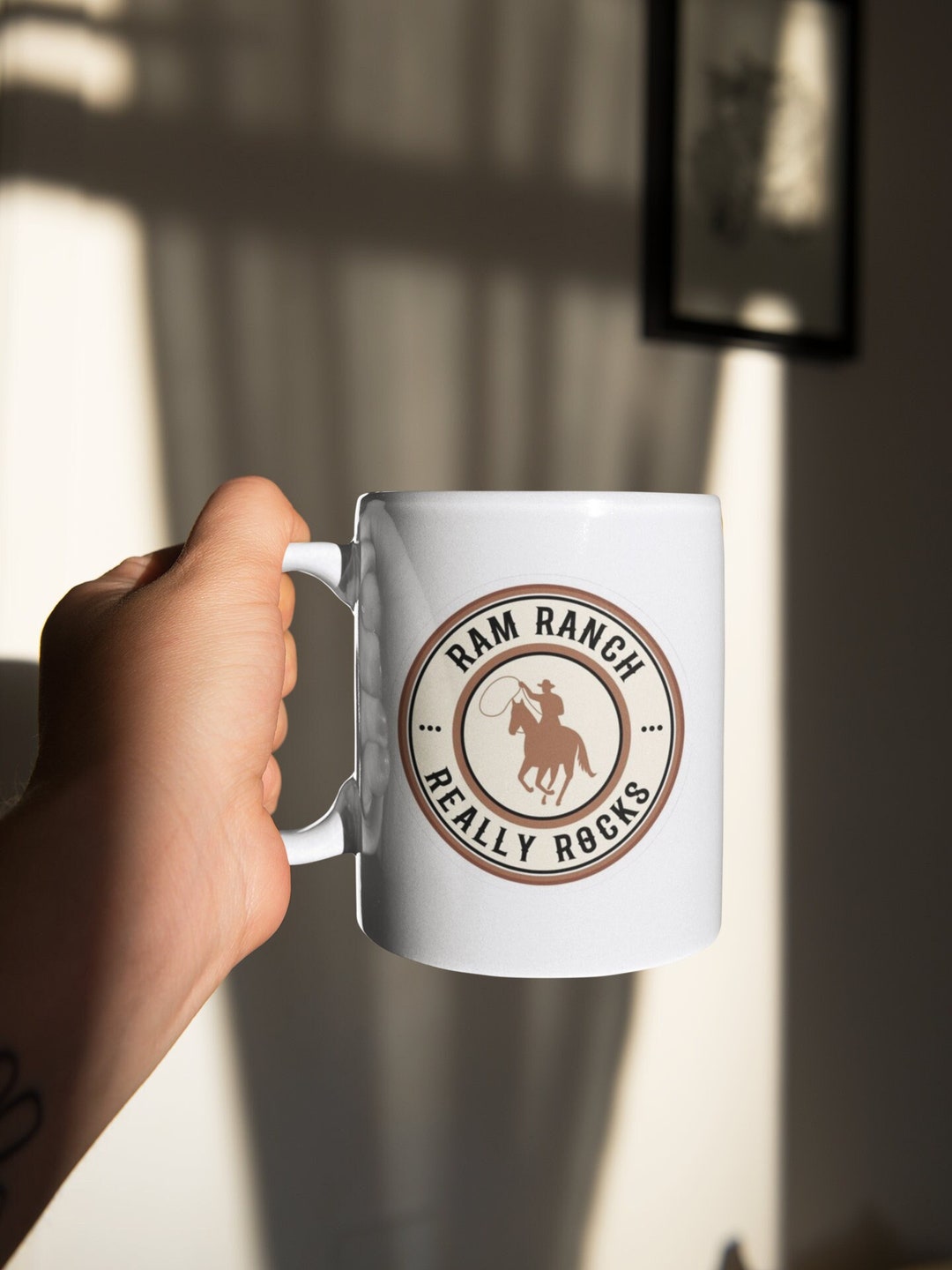 Ram Rsnch Rocks Ram Ranch Really Rocks - 'ram Ranch' 11oz Mug - 11oz Coffee Mug - Etsy