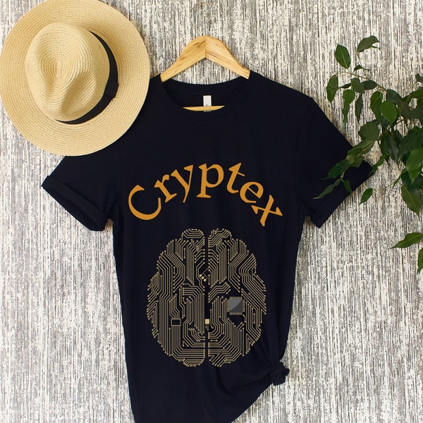 Cryptex Shirt, Mystery Shirt, Funny Shirt,  Code Shirt, Mind Game Shirt, Problem Solver Shirt, Unique Shirt, Gift for Mom, Gift for Dad,