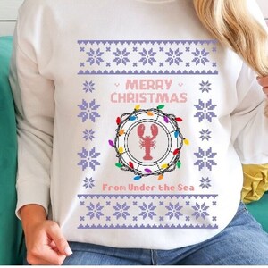 Lobster christmas sweater on sale