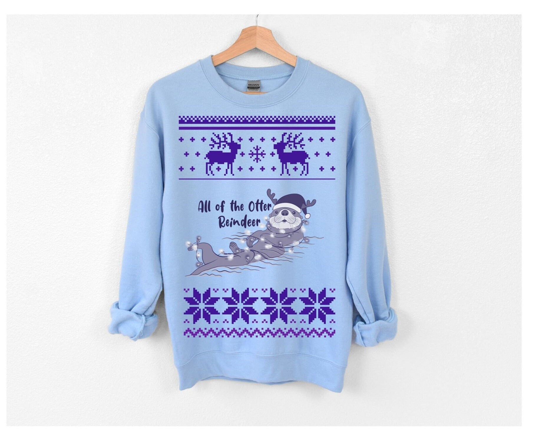 The Otter Reindeer - Etsy UK
