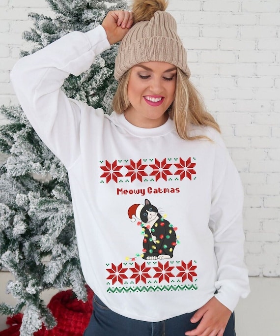 Ugly christmas Meowy Sweaters Ugly christmas Meowy Sweaters