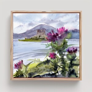 Scotland Painting Scottish Art PRINT Scotland Wall Art