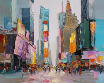 New York Art - Times Square Art - Home Decor - New York Gift - NYC