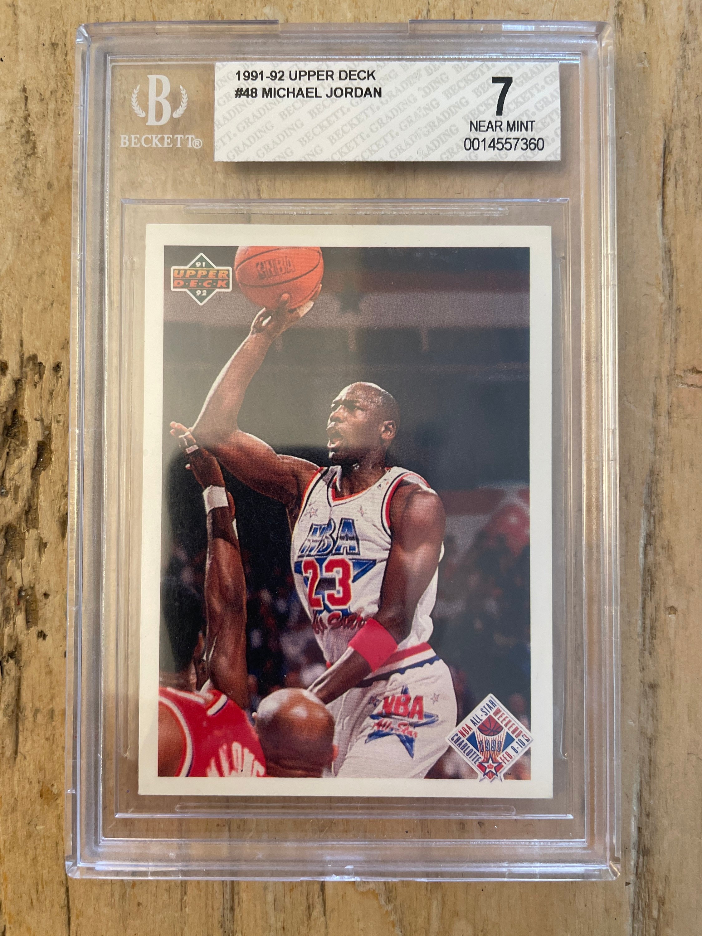 1991-1992 Upper Deck Michael Jordan NBA All Star Checklist
