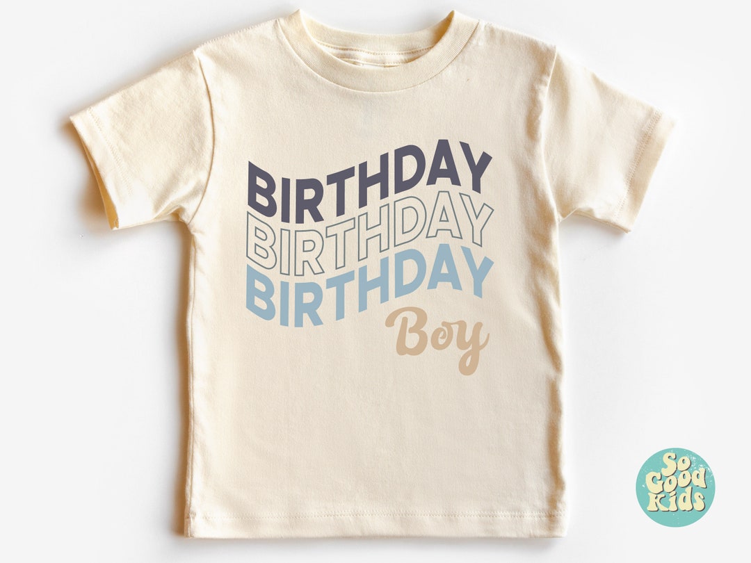 Birthday Boy Shirt, Toddler Birthday Party Shirt, Kids Birthday, First