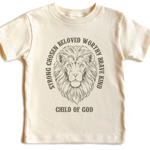 Child of God Shirt , Christian Toddler T-Shirt, Religious Kids Tee, God Lover Shirt, Baptism Baby Bodysuit, Kids Gift Shirt