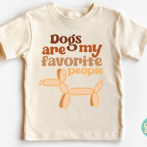 Dog Lover Shirt For Kids, Cute Toddler Shirt, Baby Bodysuit, Newborn Gift Idea, Toddler Birthday Gift, Dogs Are My Favorite People