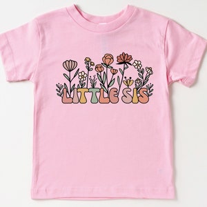Little Sister Toddler Shirt, Little Sister Shirt, Cute Little Sister, Sister Shirts Pregnancy Announcement, Kids Gift Shirt, New Sis Shirt
