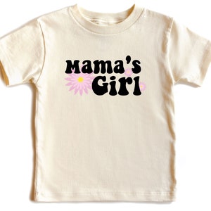 Mama&#39;s Girl Shirt, Toddler Shirt, Mothers Day Shirt, Mom Lover Kids Shirt, Cute Baby Mom&#39;s Girl Shirt, Newborn Gift Shirt