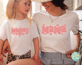 Mama Mini Matching Shirt, Mama's Mini Shirt, Matching Mom Kids Shirt, Toddler Shirts, Family Trip Shirt For Children, Youth Toddler Shirts