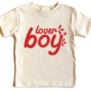 Lover Boy Shirt, Toddler Shirt, Gifts for Kids, Valentine Day Shirt, Heart Kids Shirt, Love Themed Shirt, Baby Girl Valentine