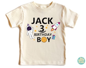 Astronaut Birthday Shirt, Astronaut Kids Shirt, Personalized Shirt, Astronaut Boys Shirt, Astronaut Tshirt,Kids Space Shirt, Toddler Tee