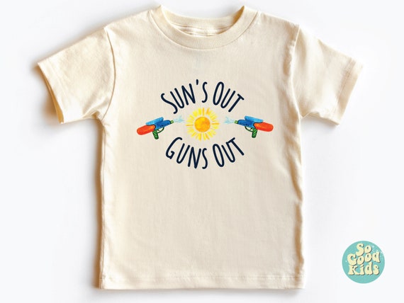 Kids Summer Shirt, Suns Out Guns Out Shirt, Childrens Summer Shirt, Toddler Shirt, Kids Beach Shirt, Summer Baby Shirt, Toddler Summer Tee