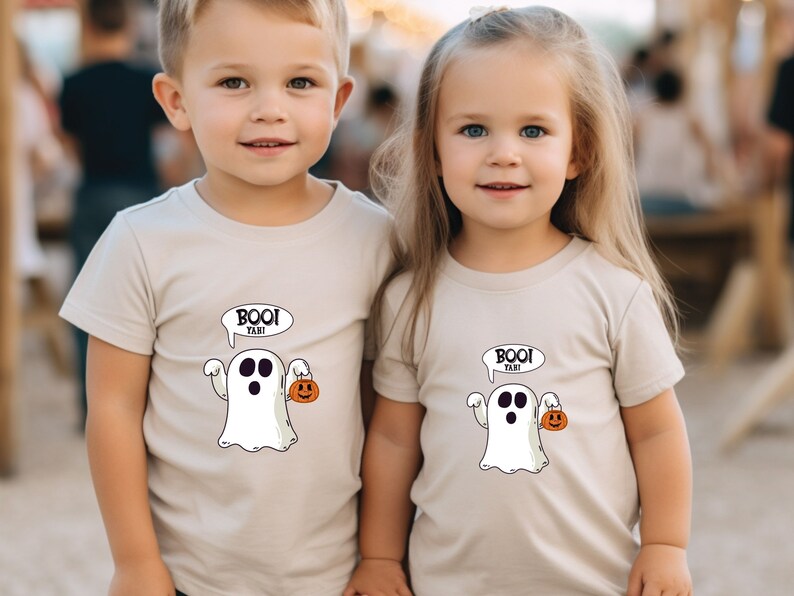 Chemise fantôme d'Halloween, chemise Boo Jee, chemise Boo, chemise fantôme effrayant, chemise fantôme saison effrayante, chemise Spooky Vibes, cadeau d'Halloween image 5