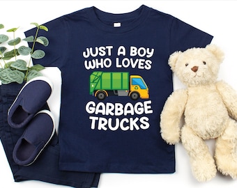 Garbage Truck Shirt, Boys Trash Truck Shirt, Birthday Trash Truck Shirt, Boys Recycling Truck Tshirt, Kids Trucks Shirt, Shirt for Boys