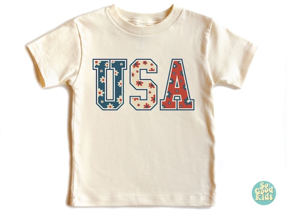 America Kids Shirt, 4th of July Kids Shirt, Toddler Shirt, Independence Day Shirt, Kids Gift Shirt, Fourth of July USA Shirt