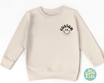 Toddler Sweatshirt Personalized Gift for Kids, Custom Sweatshirt Gift for Baby, Toddler T-shirt Gift for New Mom, T shirt for Toddler