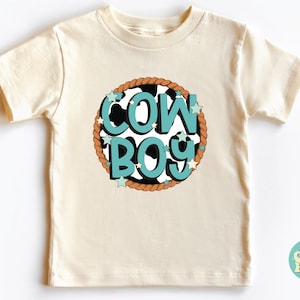 Cow Boy Shirt, Toddler Shirt, Southern Rodeo Shirt, Cowboy Kids Shirt, Western Kids Shirt, Cow Lover Shirt, Western Boho Kids Shirt