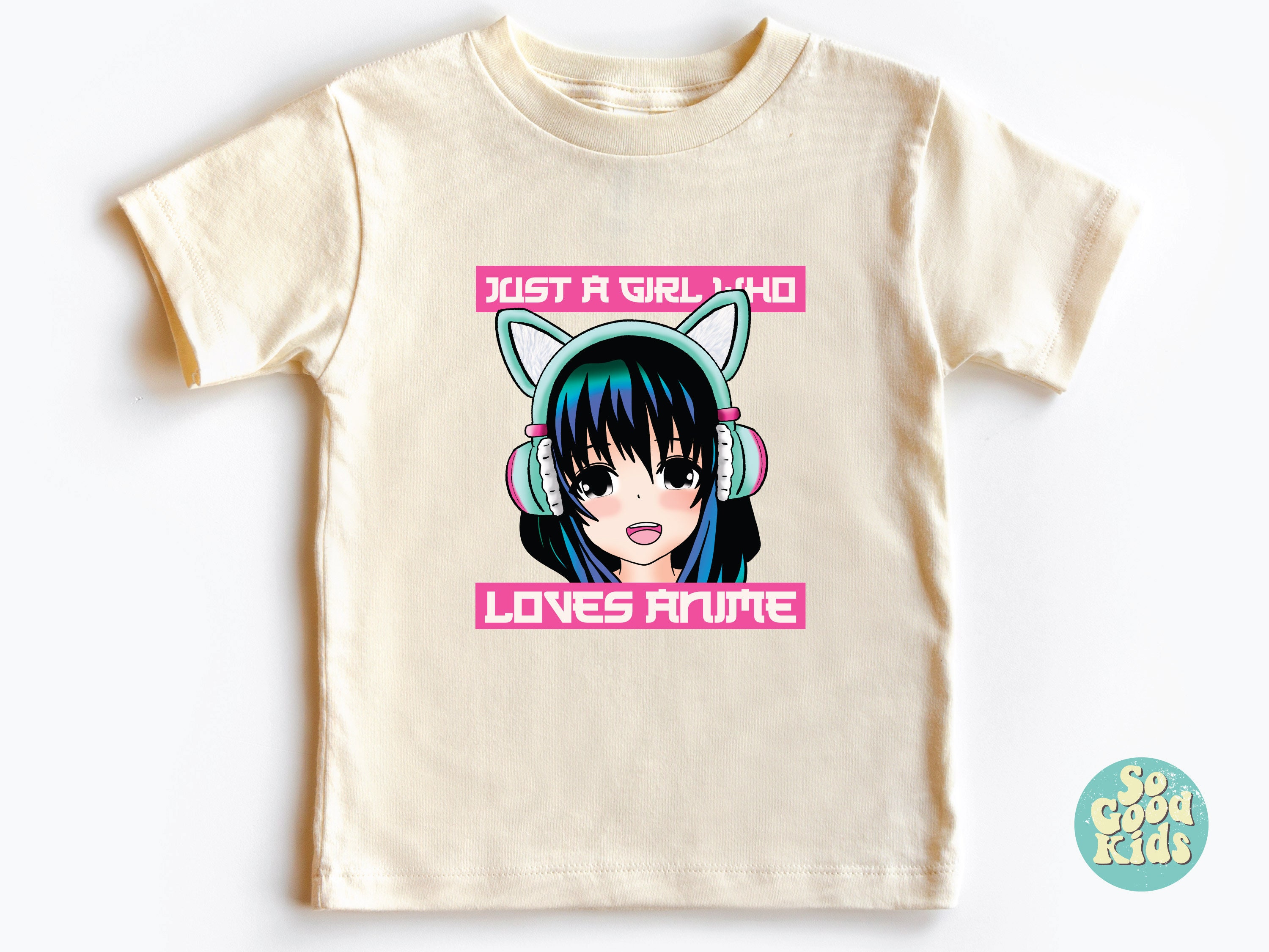 Anime Girl In Shirt Bag Cute Anime Girl' Toddler Premium T-Shirt