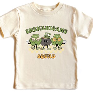 Shenanigans Kids Shirt, St Patricks Shirt, Drinking Baby Shirt, Irish Kids Shirt, Squad Kids Shirt, Shamrock Toddler Shirt,