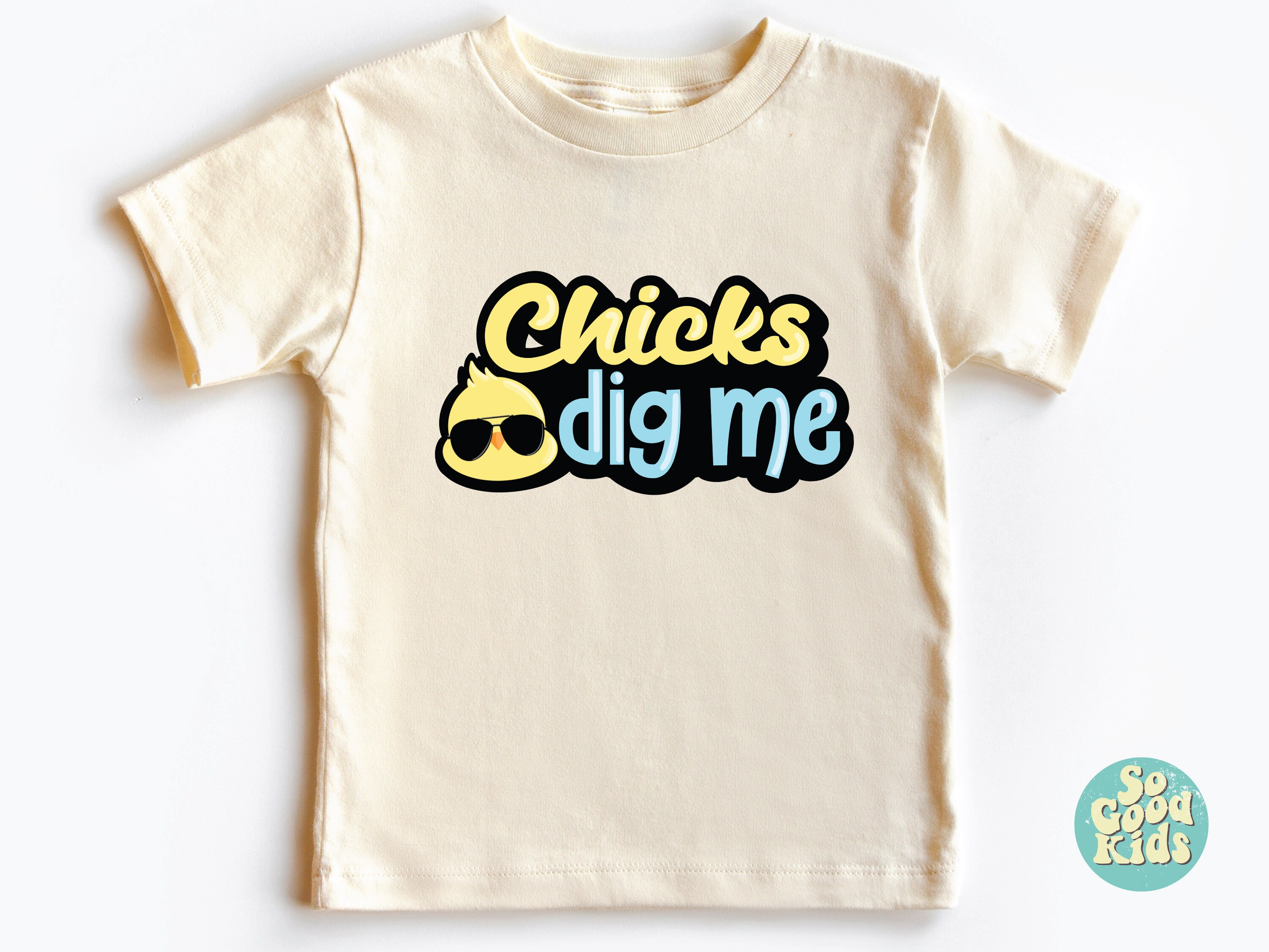 Happy Easter Tshirt For Boys - Chicks Dig Me Happy Easter Tshirt For Boys - Chicks Dig Me