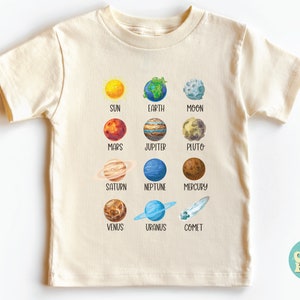 Planets Kids Shirt, Astronaut Baby Shirt, Planets Baby Bodysuit, Newborn Gift Idea, Moon Toddler Shirt, Newborn Shirt, Earth Day Kids Shirt