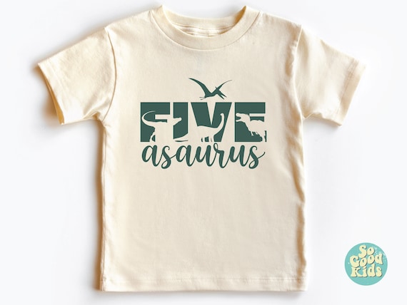 Fiveasaurus Birthday Shirt For 5 Old Boy Girl Kids Five Year Fiveasaurus Birthday Shirt For 5 Old Boy Girl Kids Five Year
