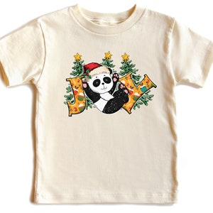 Christmas Joy Panda Shirt, Christmas Tree Kids Shirt, Xmas Panda Lover Shirt, Merry Christmas Holiday Party Gift, Christmas Gift Shirt
