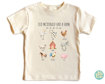 Farm Life Shirt, Toddler Shirt, Animal Sounds Kids Shirt, Country Toddler Life Shirt, Farm Youth Shirt, Farm Animal Shirt,