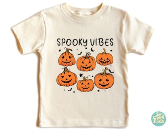 Halloween Shirt, Pumpkin Shirt, Spooky Season Tee, Spooky Vibes Shirt , Ghost Halloween Shirt, Halloween Matching Shirt