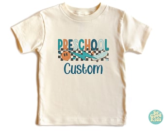 Preschool Shirt, First Day Of School Shirt, Announcement Preschool, Toddler Shirt, Back To School Kids Shirt, School Boy Shirt