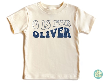 Groovy Custom Boys Name Toddler Shirt, Kids Personalised T-Shirt, Custom Kids T-Shirt, Personalised Childrens Tshirt, Personalized kids Tee