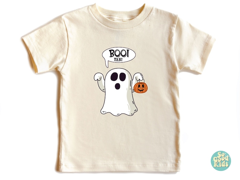 Chemise fantôme d'Halloween, chemise Boo Jee, chemise Boo, chemise fantôme effrayant, chemise fantôme saison effrayante, chemise Spooky Vibes, cadeau d'Halloween image 1