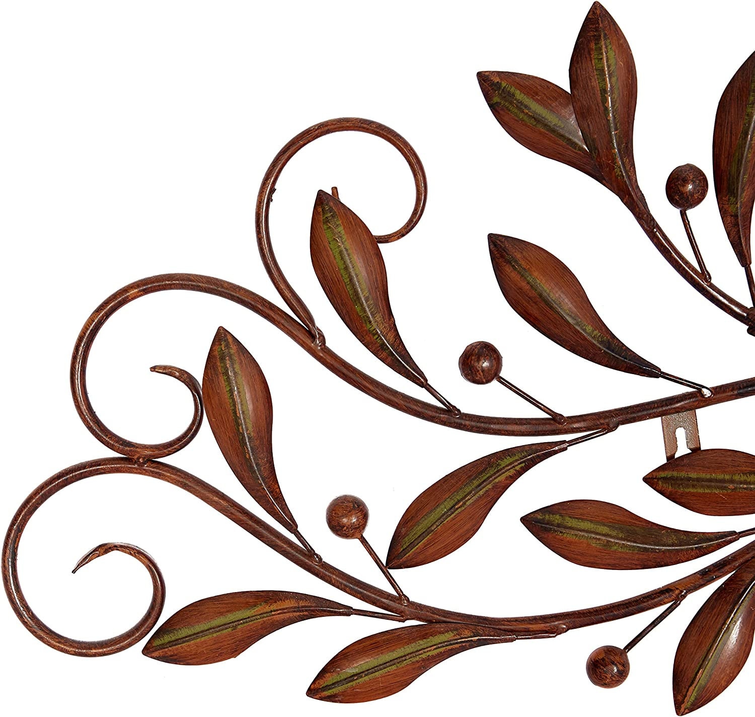 Metal Leaf Wall Decor Leaf Wall Hanging Unique Wall Art Living Room