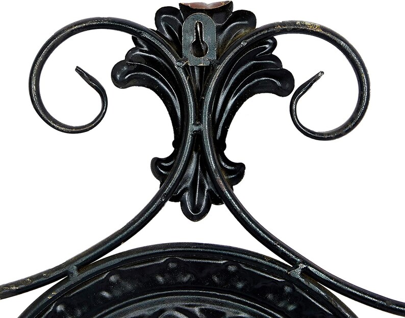 Large Rustic Metal Scroll Wall Decor Rustic Wall Decor Etsy