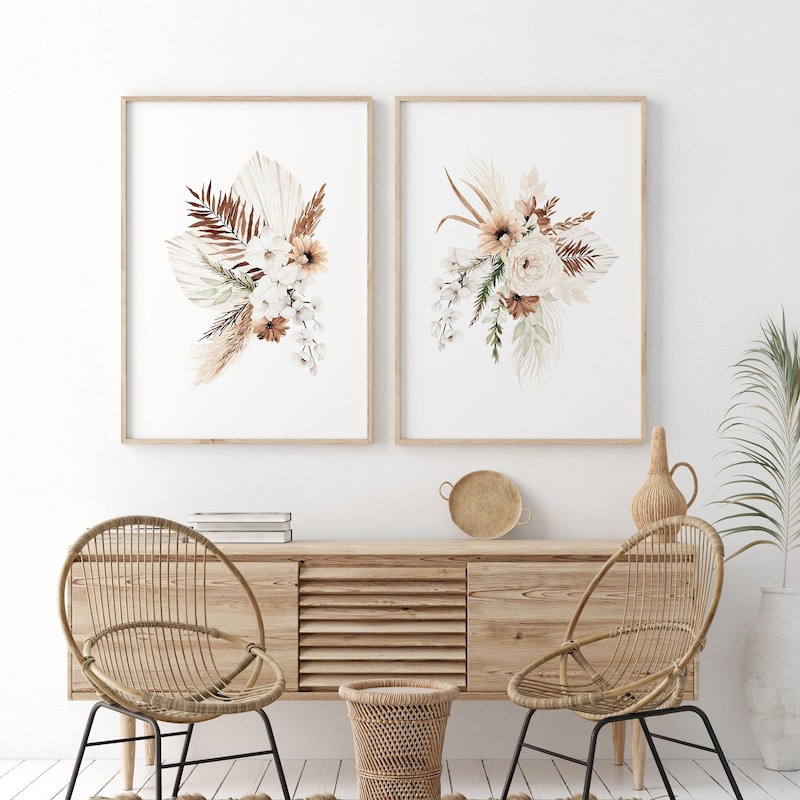 Printable Boho Wall Art - Etsy