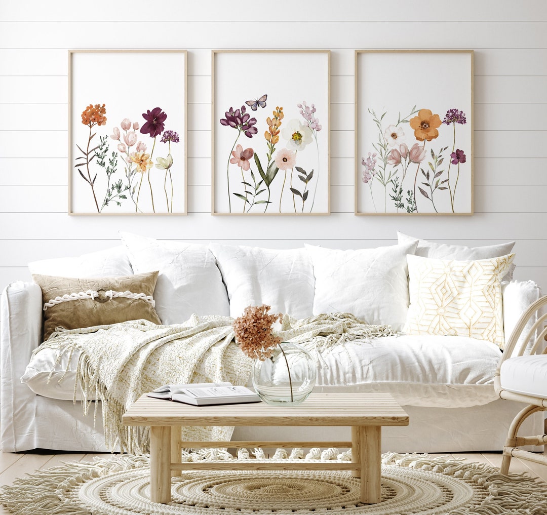 Printable Wall Art Flowers, Wildflowers Printable Art, Wildflowers ...