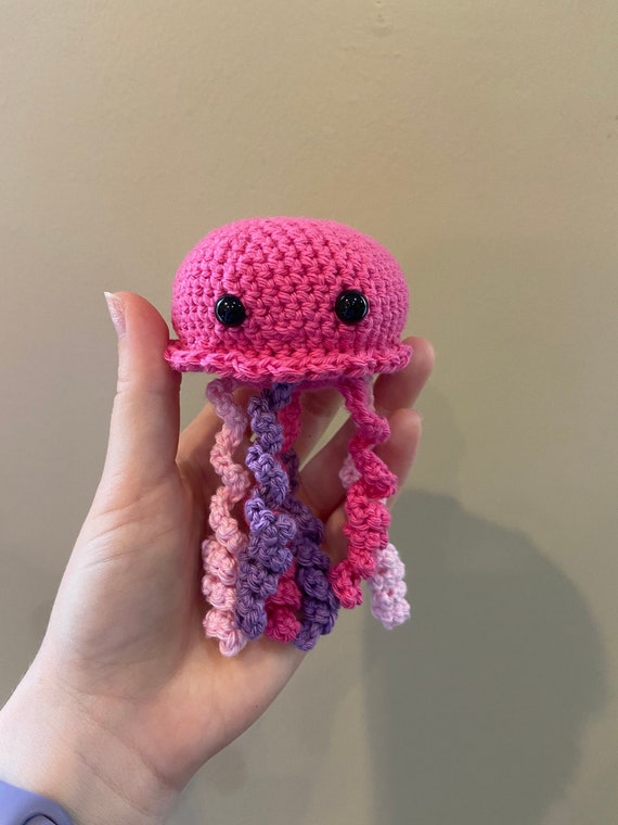 Josie the Jellyfish Stuffed Animal Jellyfish Plush Toy Baby Etsy