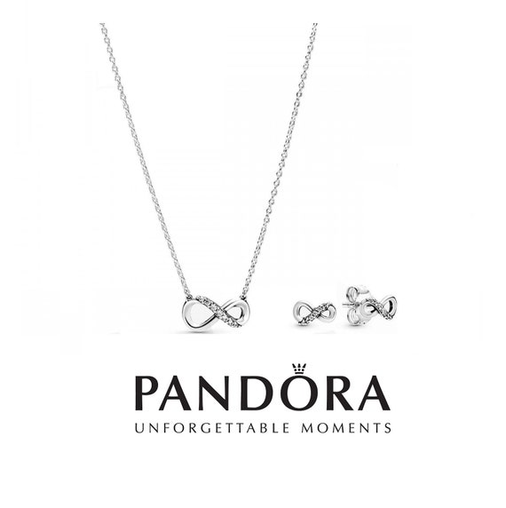 BN Pandora Necklace and earring gift set, Women's Fashion, Jewelry &  Organisers, Necklaces on Carousell