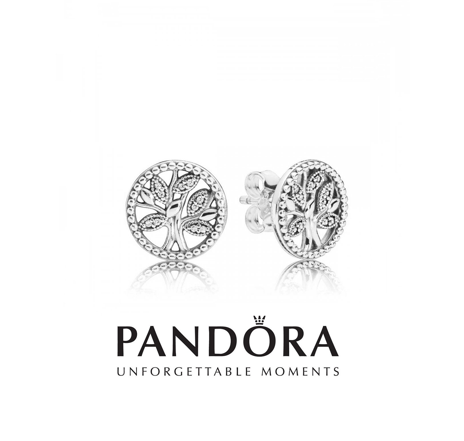 Pandora tree earrings deals