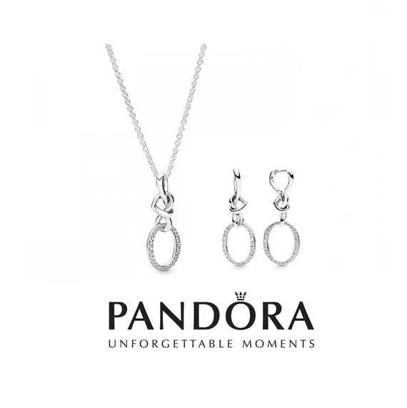 Silver Heart Necklace & Earring Jewellery Set – Highstreet Outlet UK