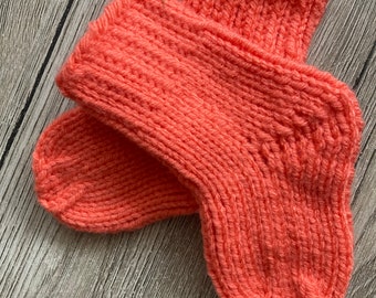 Babygebreide sokken