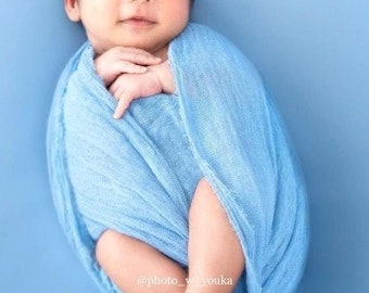 Versatile Newborn Baby Wrap for Photography, Swaddle, and Maternity Use